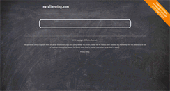 Desktop Screenshot of natalieewing.com